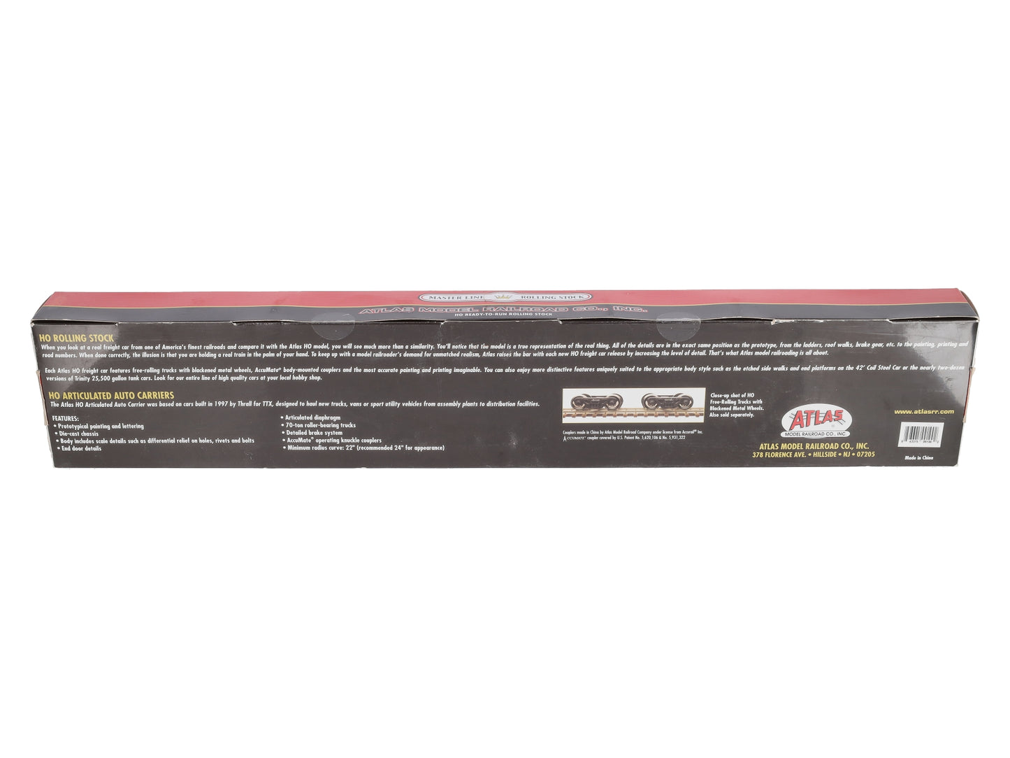 Atlas 20003348 HO Norfolk Southern Thrall Articulated Auto Carrier #110181