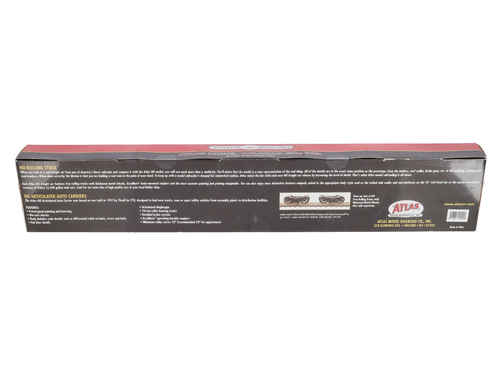 Atlas 20003348 HO Norfolk Southern Thrall Articulated Auto Carrier #110181