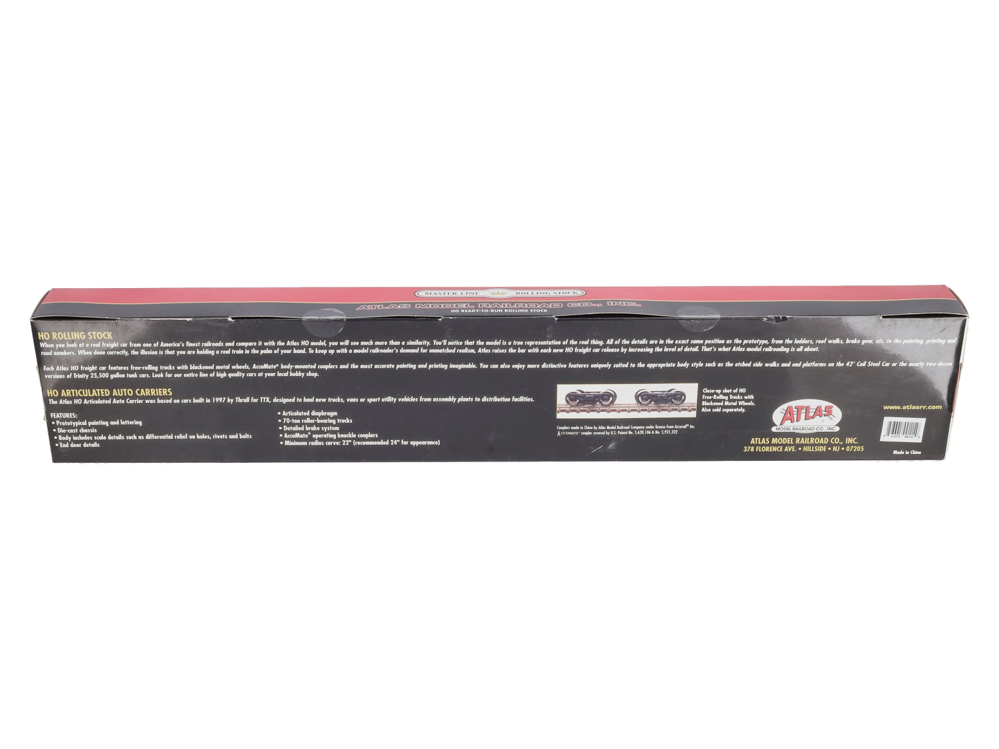 Atlas 20003362 HO Scale UP Articulated Auto Carrier #880051