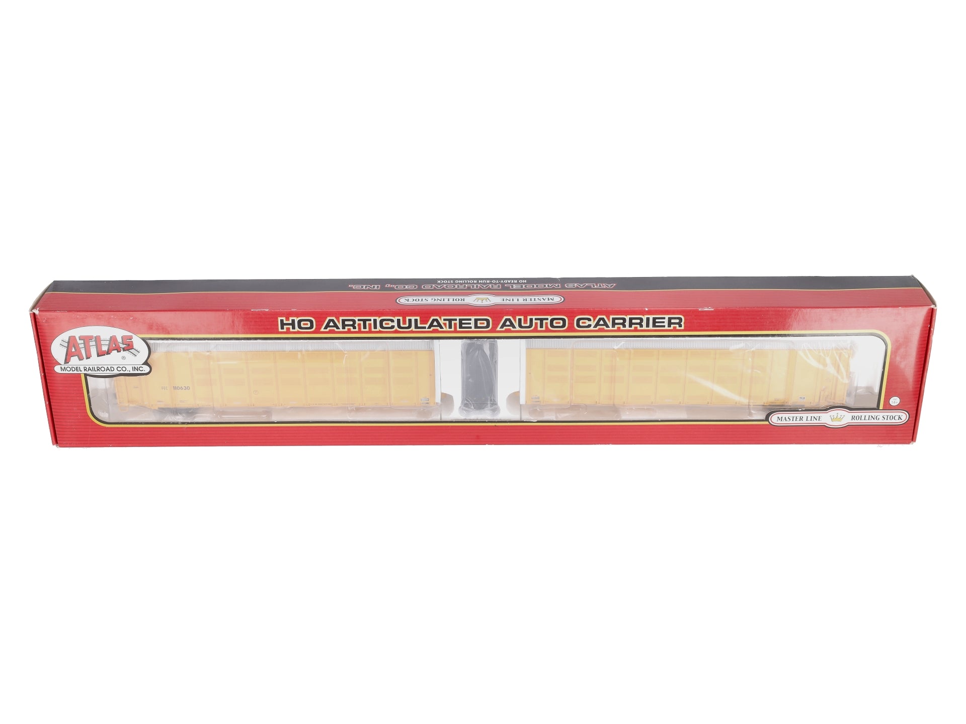 Atlas 20003349 HO Florida East Coast Thrall Articulated Auto Carrier #110630