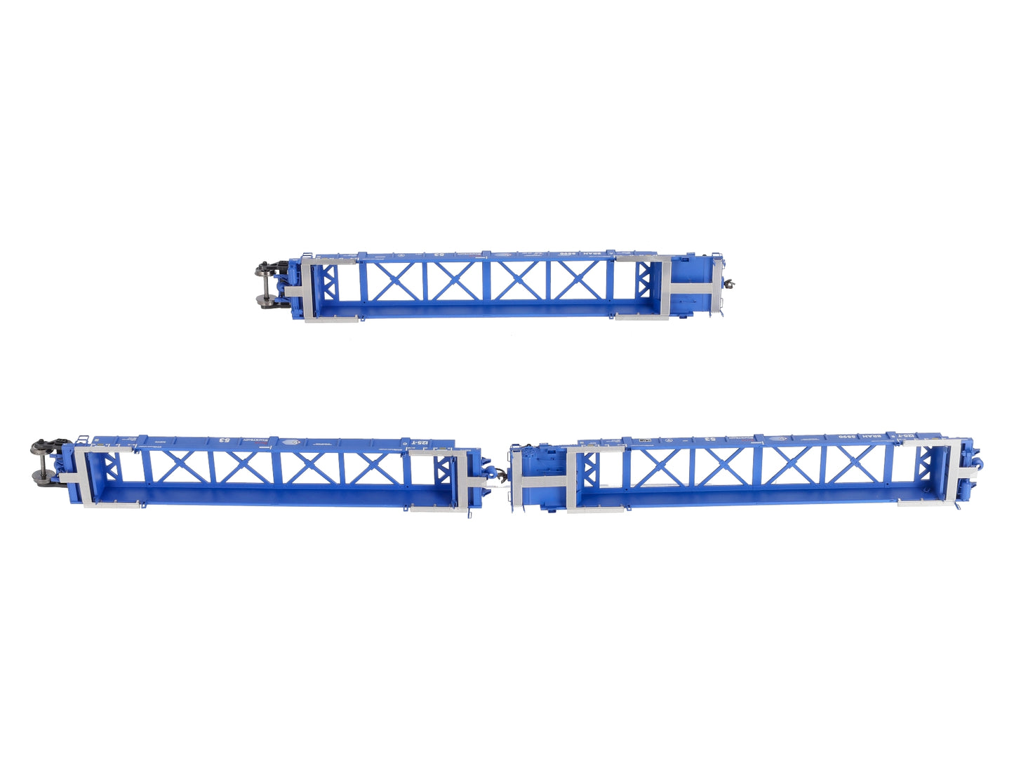 Atlas 20001271 HO Pacer Stack Train Thrall 53' Articulated Well Car #5590