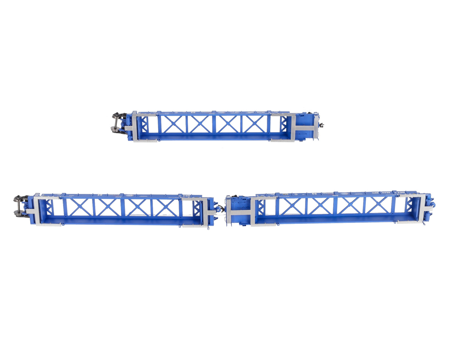 Atlas 20001268 HO Pacer Stack Train Thrall 53' Articulated Well Car #5571
