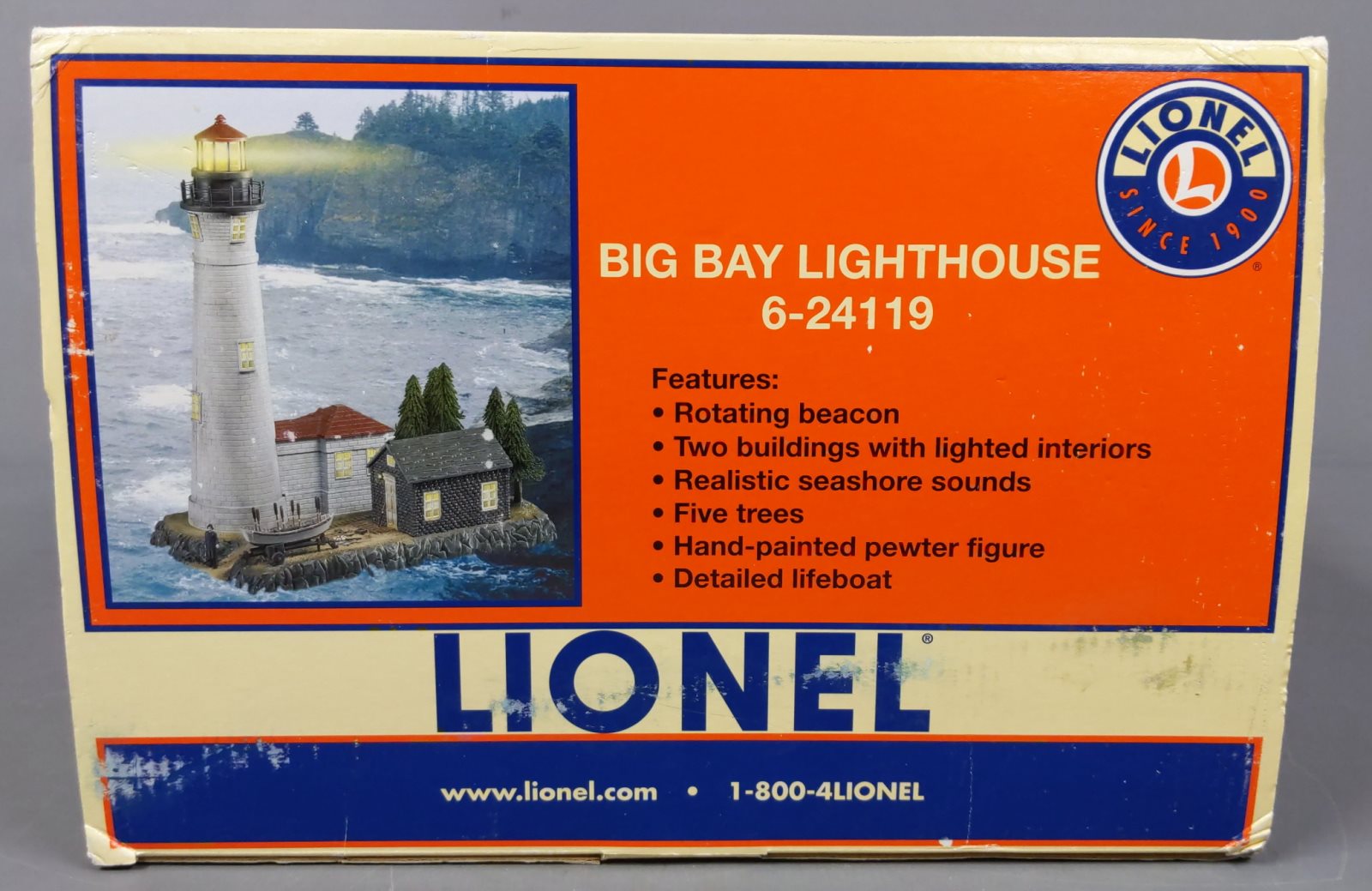 Lionel 6-24119 O Gauge Big Bay Lighthouse LN/Box