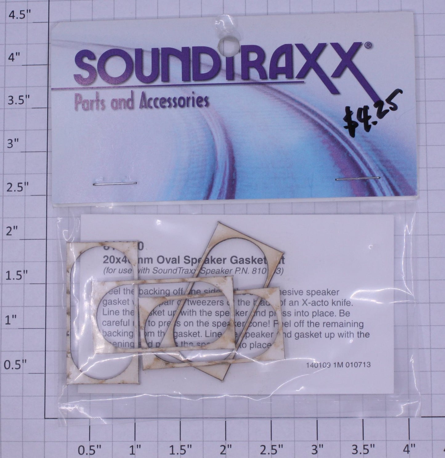 SoundTraxx 810120 Oval Speaker Gaskets (Pack of 4)