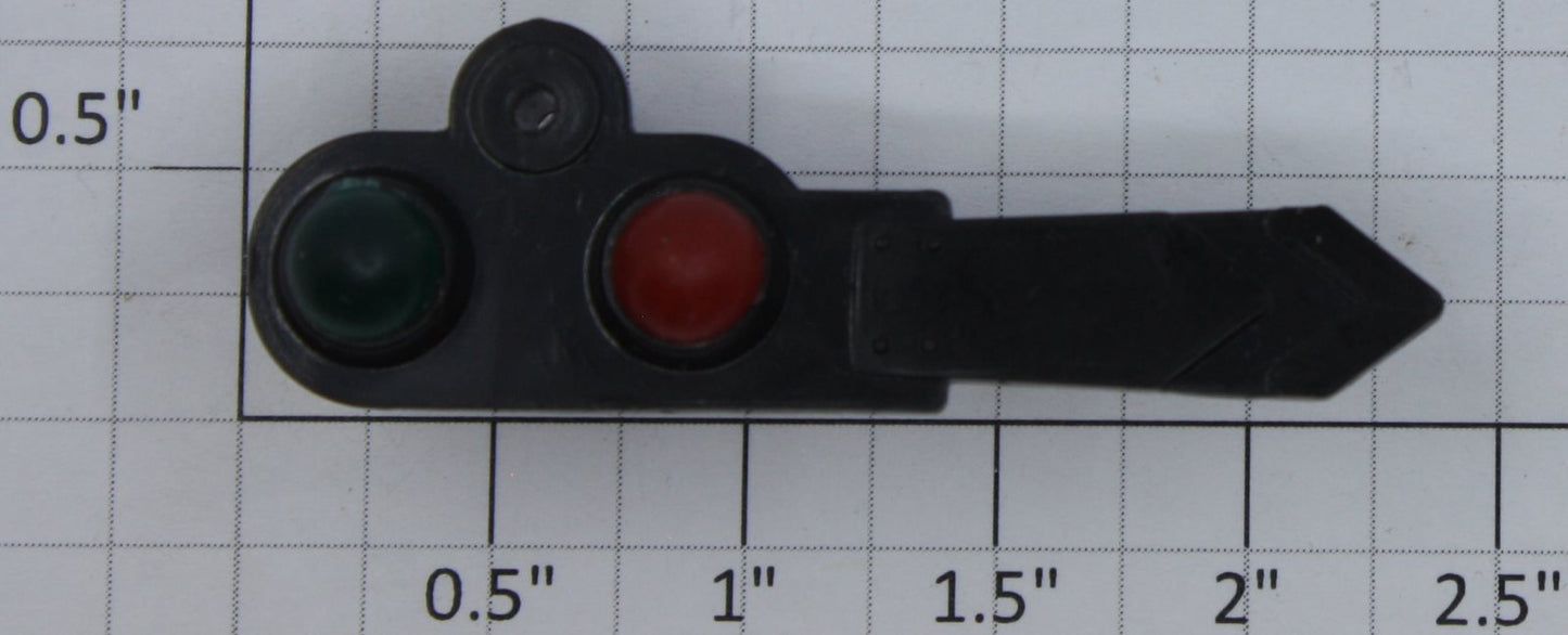 Lionel 151-11X Unpainted Semaphore Arm with Round Smooth Lenses