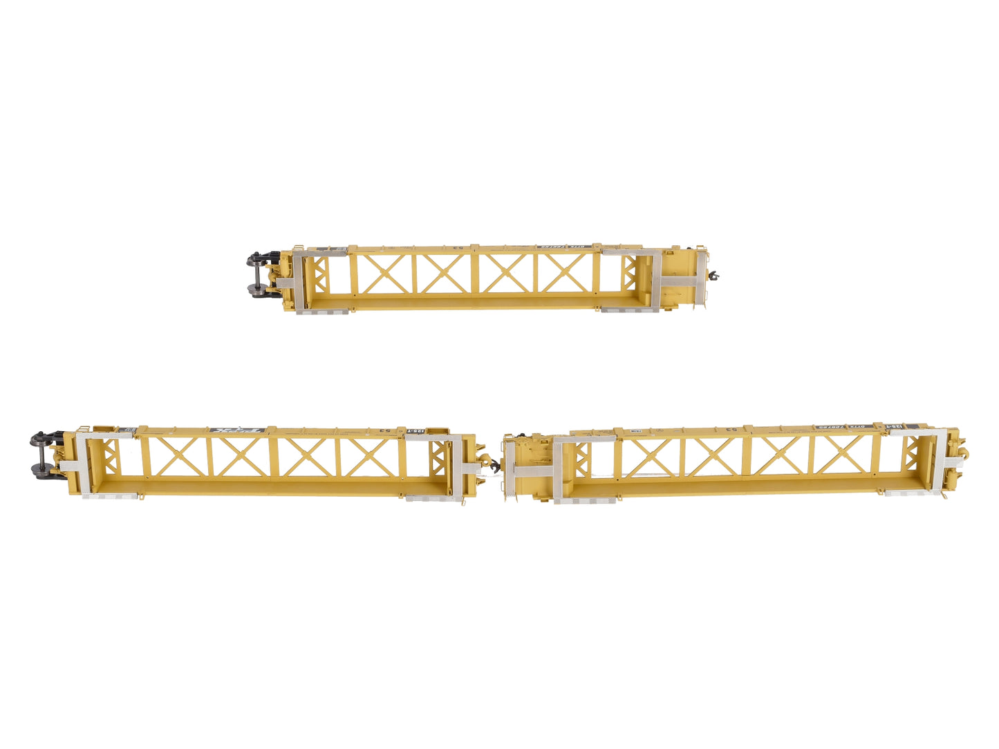 Atlas 20001277 HO TTX Thrall Triple 53' Articulated Well Car #728725