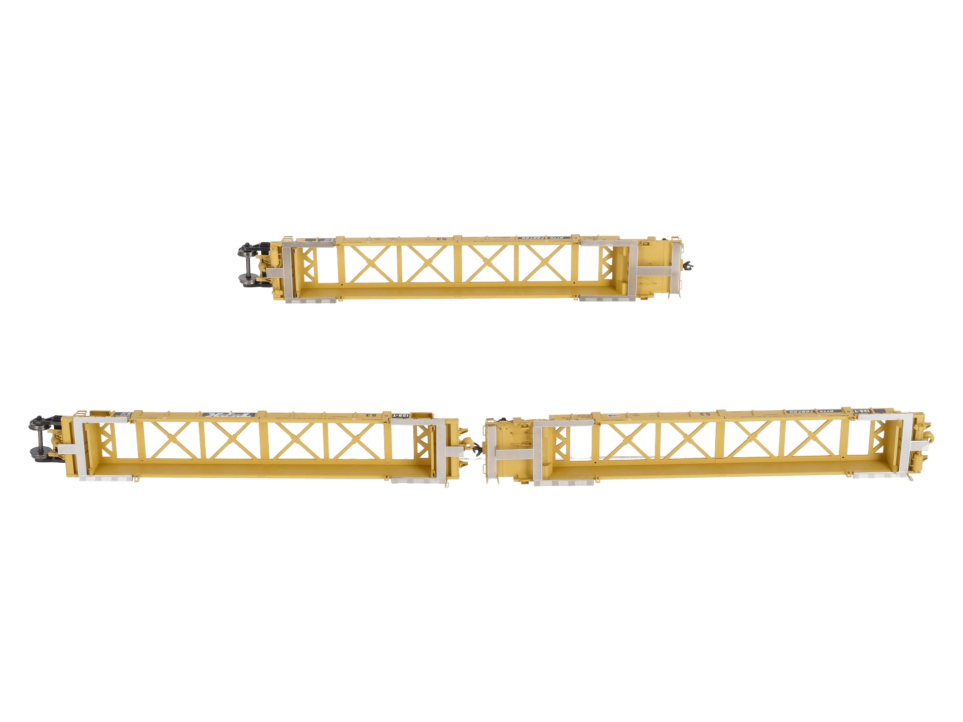 Atlas 20001277 HO TTX Thrall Triple 53' Articulated Well Car #728725