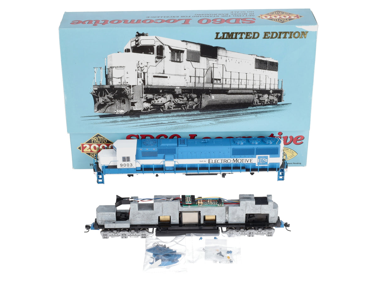 Proto 2000 23508 HO Scale Oakway SD60 Diesel Locomotive #9003 NIB