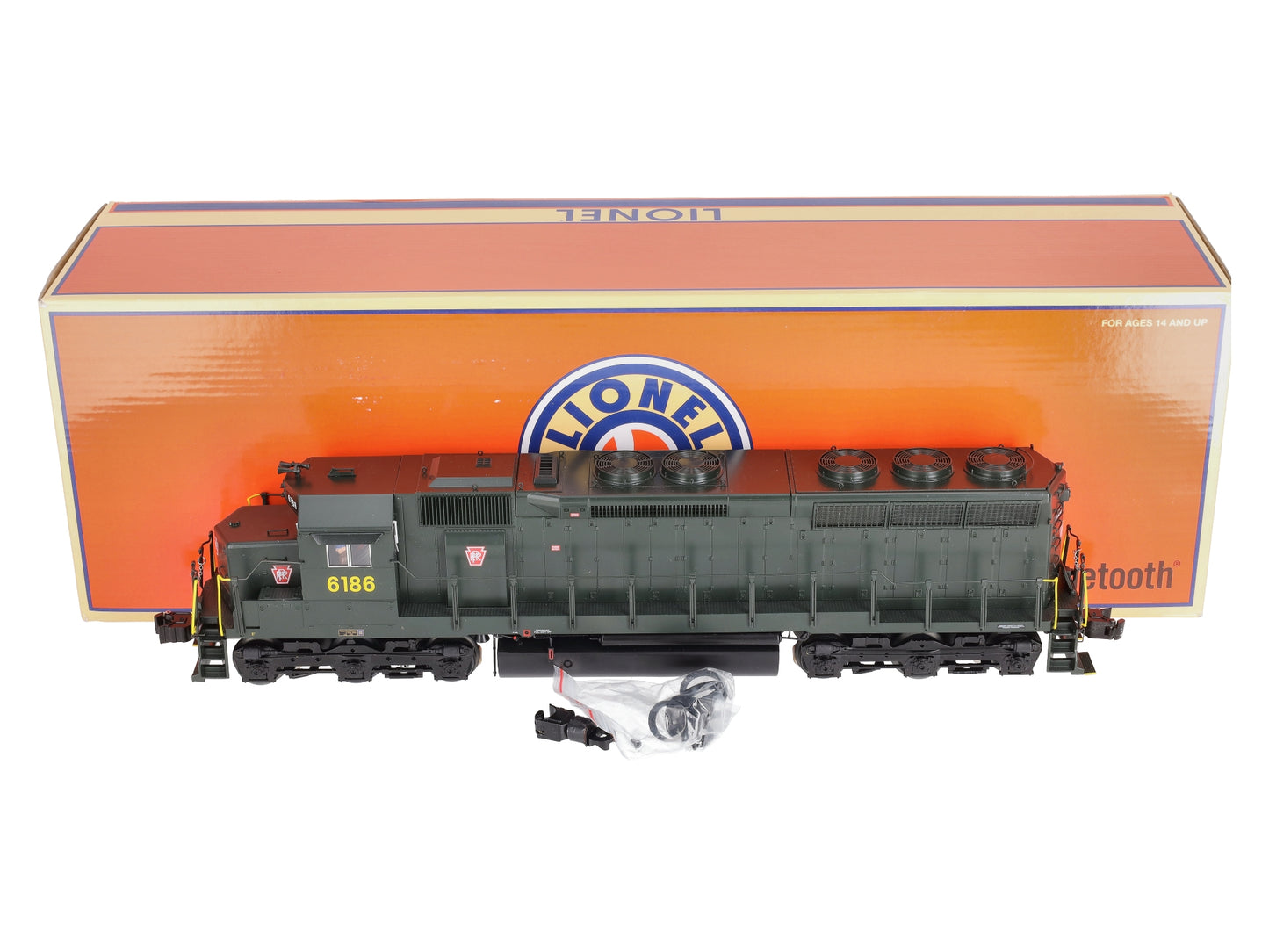 Lionel 2233131 O Gauge Pennsylvania RR Legacy SD-45 Diesel Locomotive #6186