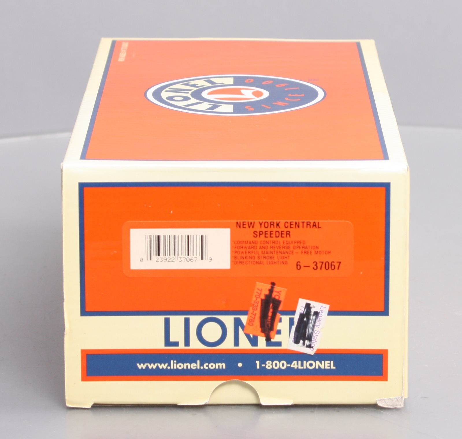 Lionel 6-37067 New York Central Railroad Speeder