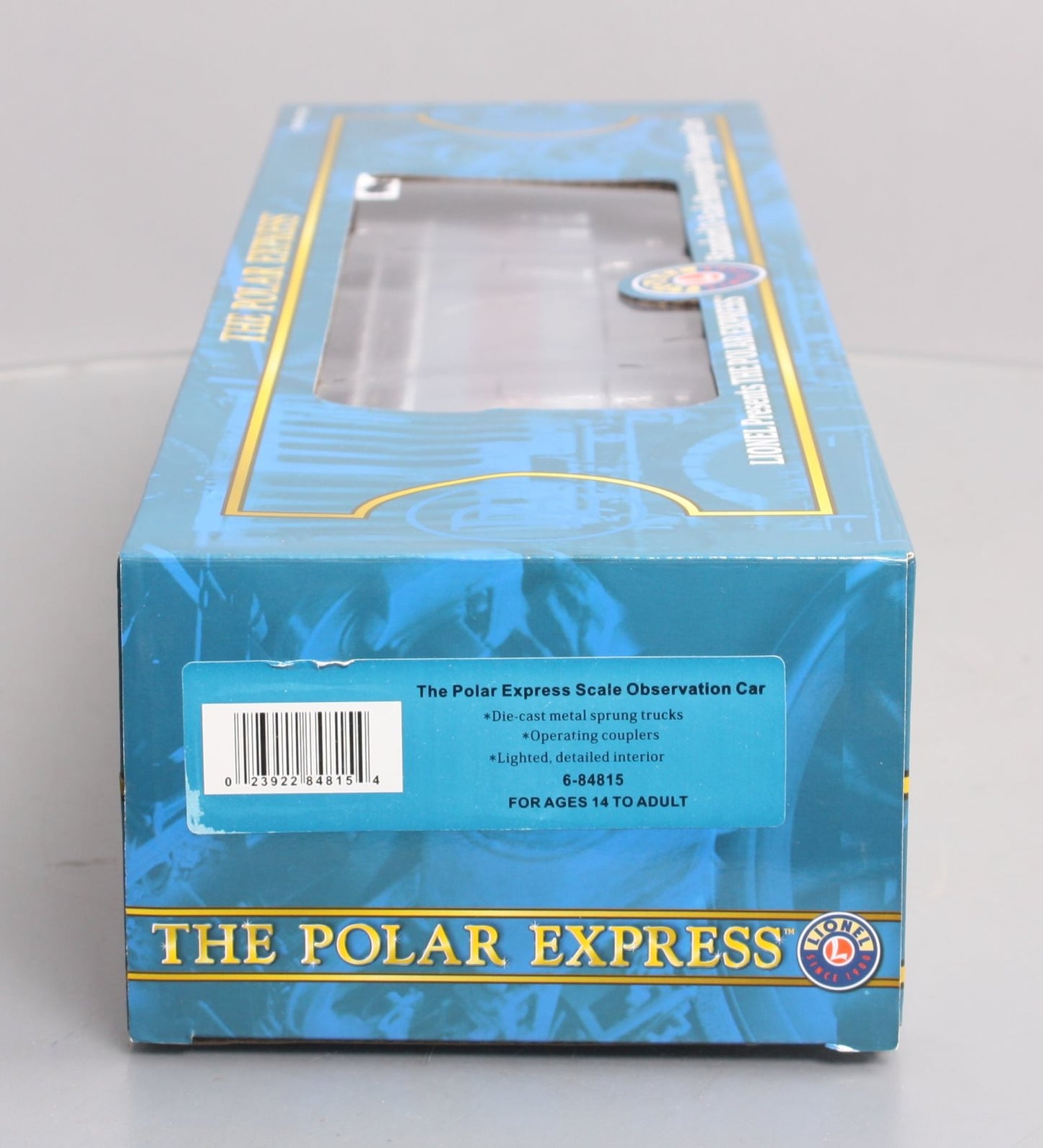 Lionel 6-84815 O Polar Express Observation Car LN/Box