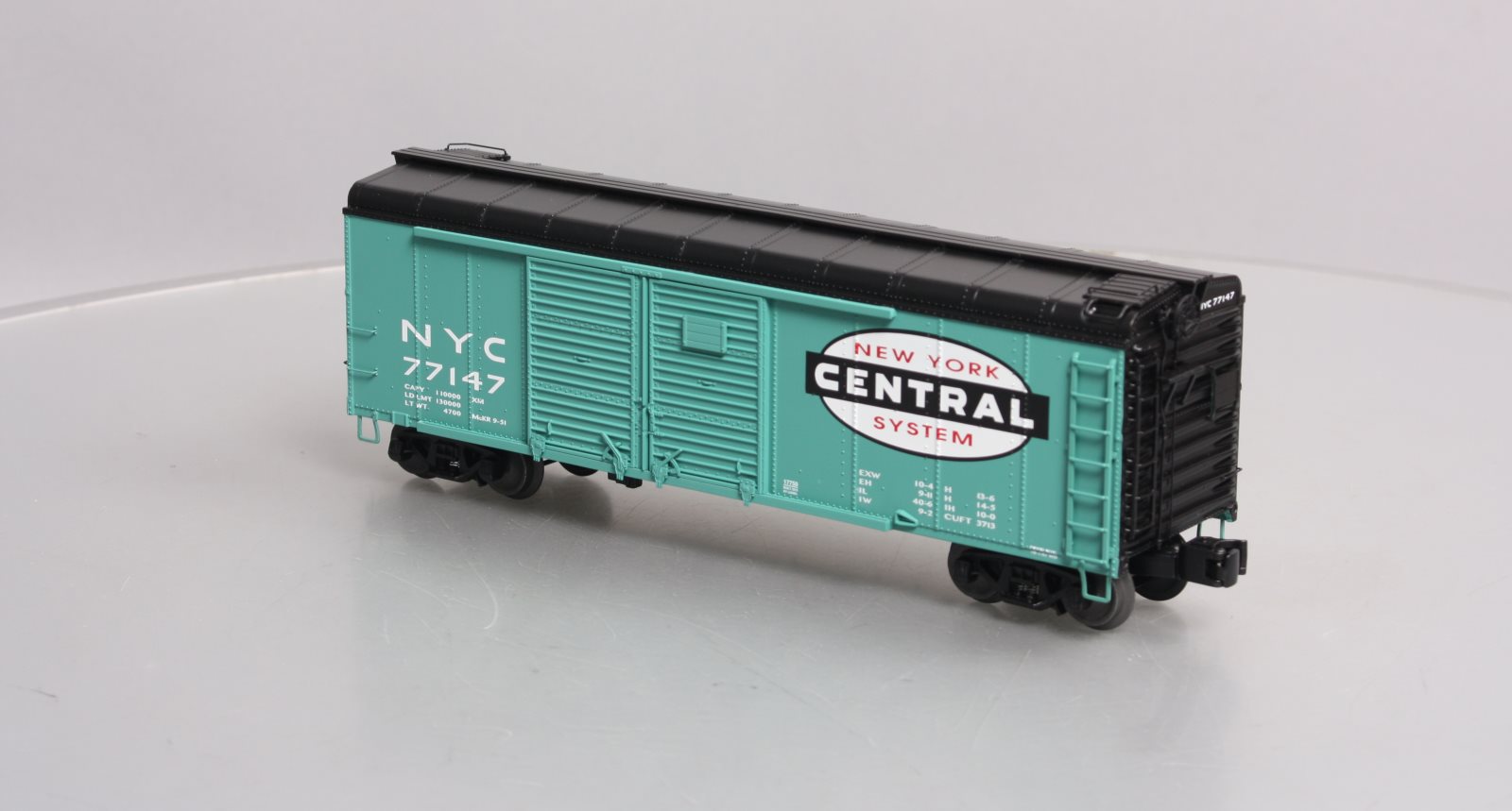 Lionel 6-17750 O Gauge New York Central Round Roof Boxcar #77147 EX/Box