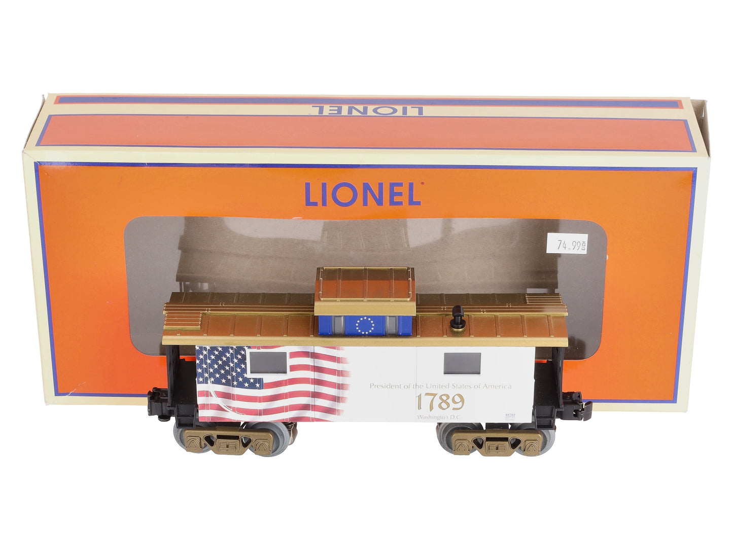 Lionel 6-84782 O Gauge Presidential Caboose #1789