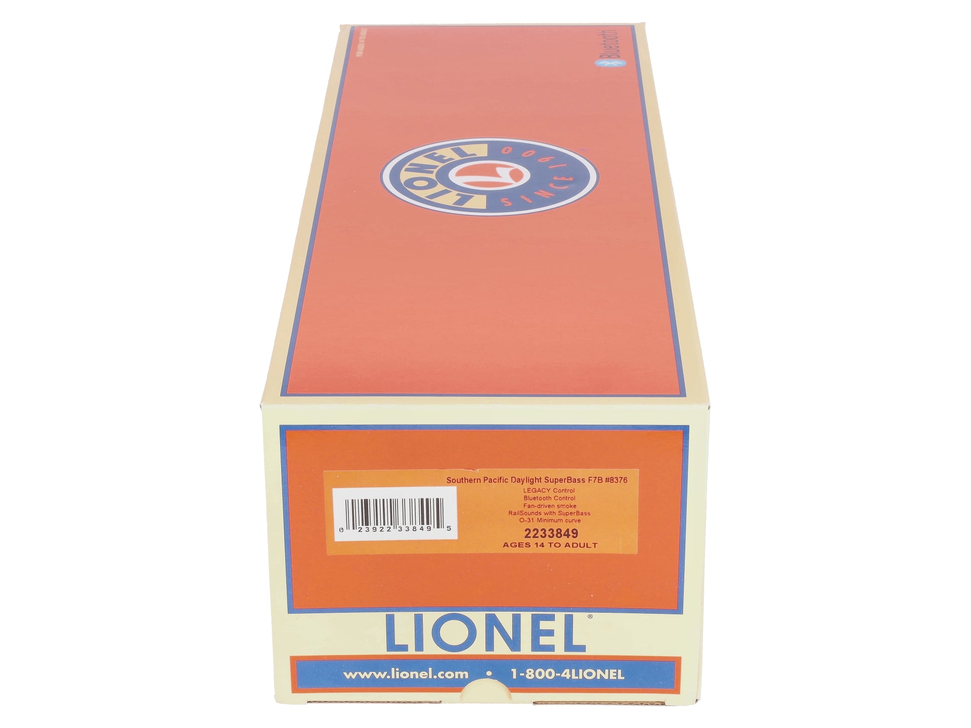 Lionel 2233849 O SP Legacy Non-Powered Superbass F7B Diesel Locomotive #8376