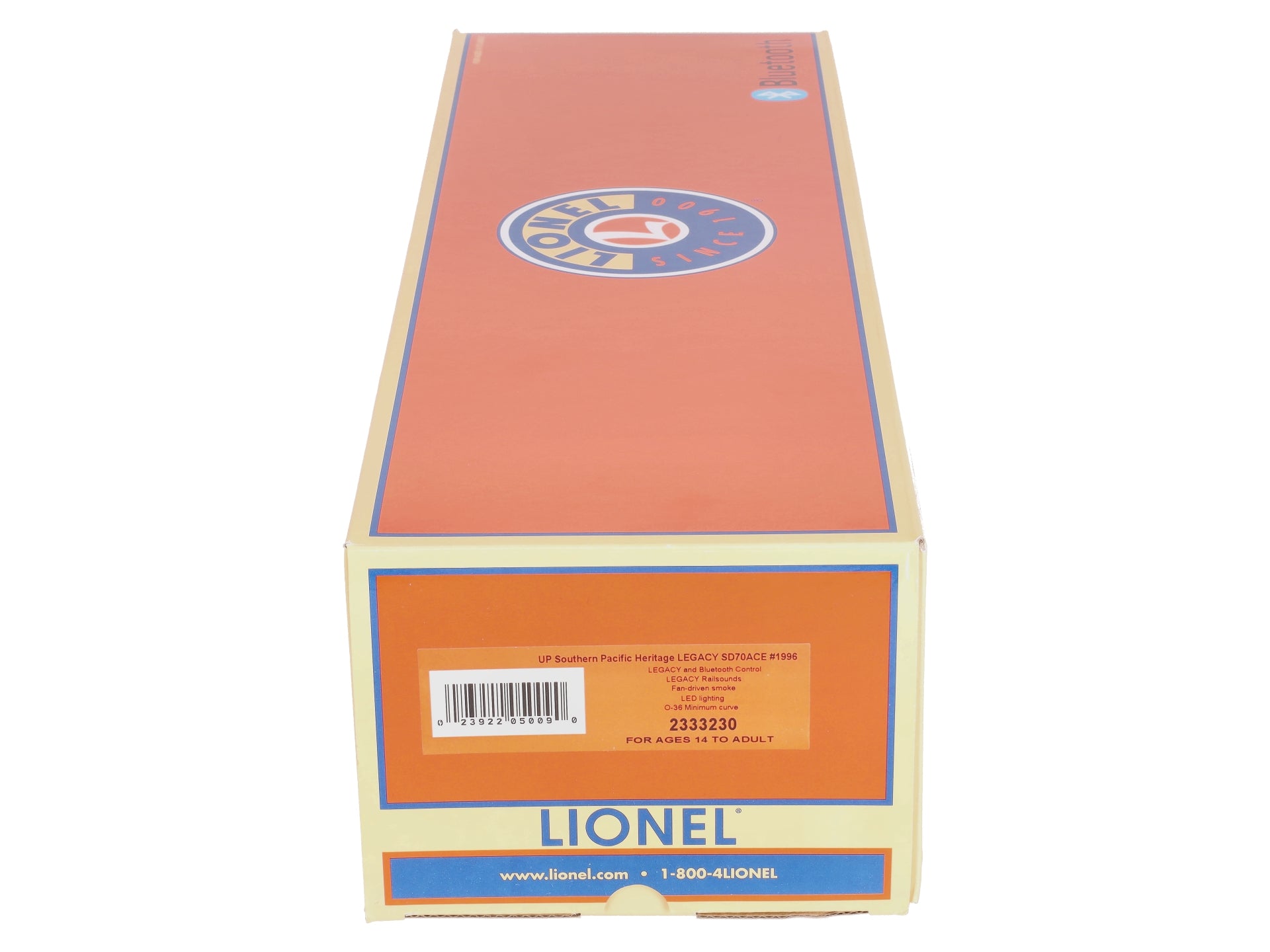 Lionel 2333230 O BTO UP SP Heritage Legacy SD70ACE Diesel Locomotive #1996