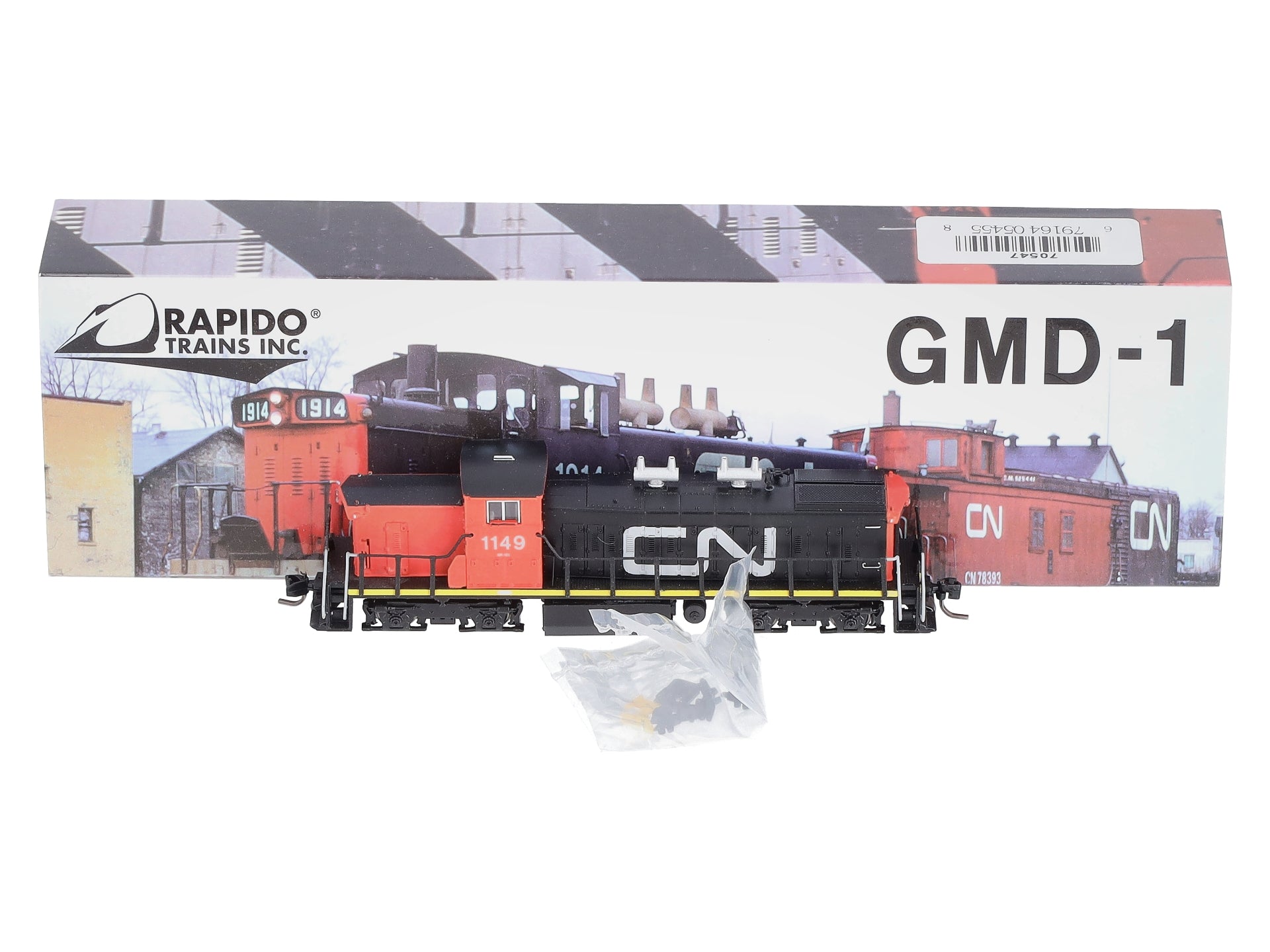 Rapido Trains 70547 N CN GMD-1 1100-Series Diesel Loco #1149 w/DCC/Sound