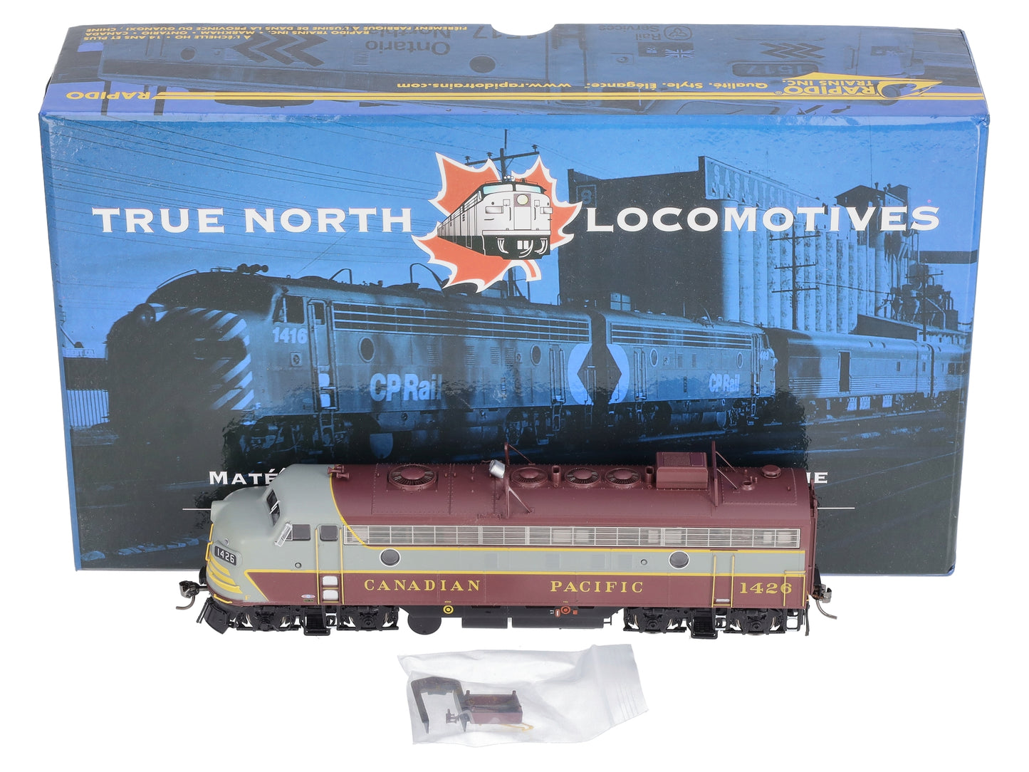 Rapido Trains 222503 HO Canadian Pacific GMD FP7 Diesel Locomotive #1426 w/ DCC