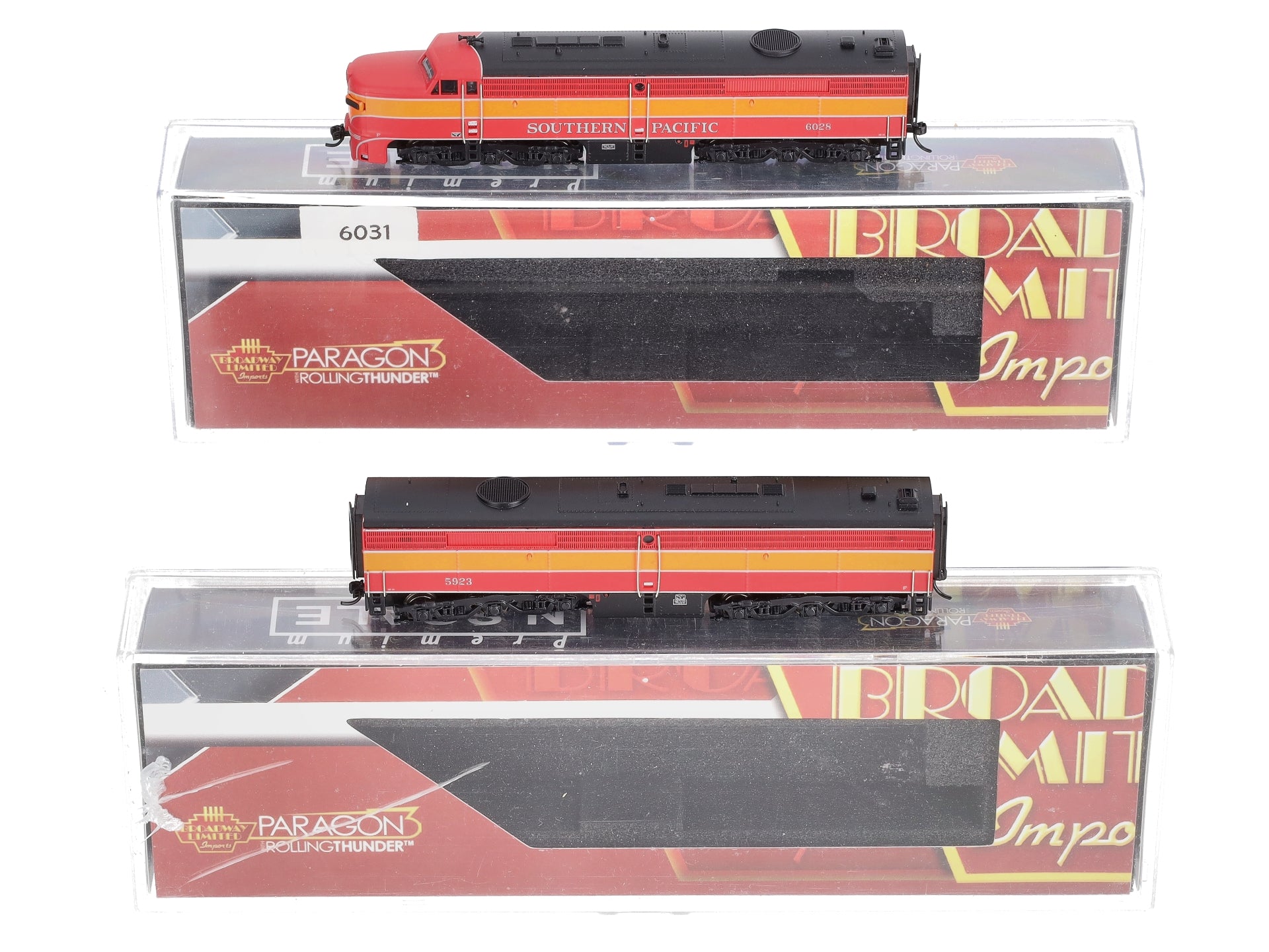 Broadway Limited 3852 N Southern Pacific Alco PA/PB Diesel Locomotive #6028/5923