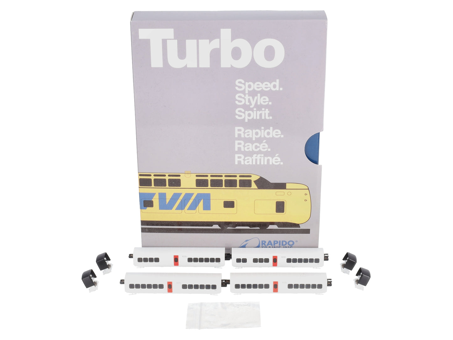 Rapido Trains 520007 Canadian National N Gauge Add-On Cars (Set of 4)