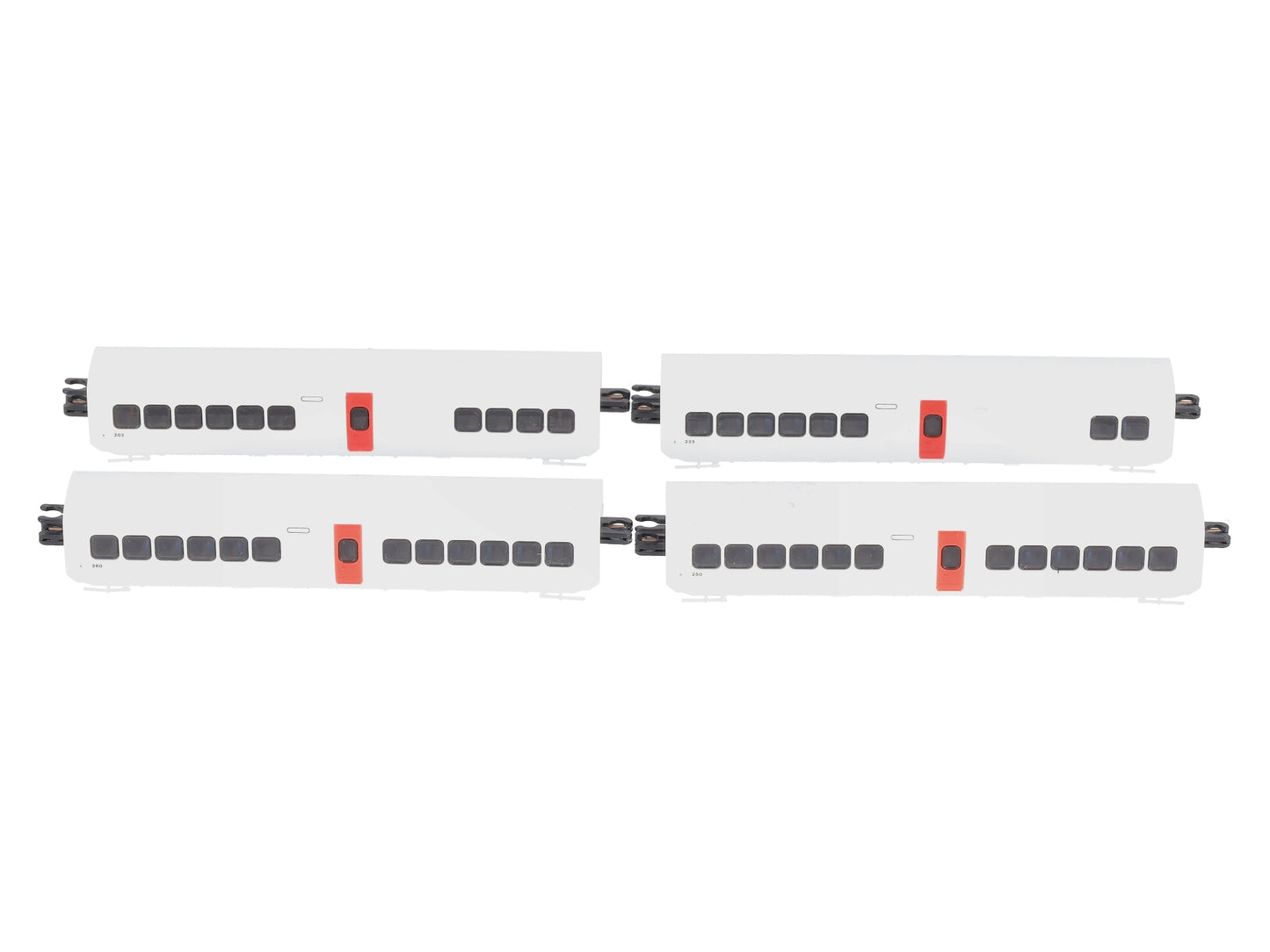 Rapido Trains 520007 Canadian National N Gauge Add-On Cars (Set of 4)