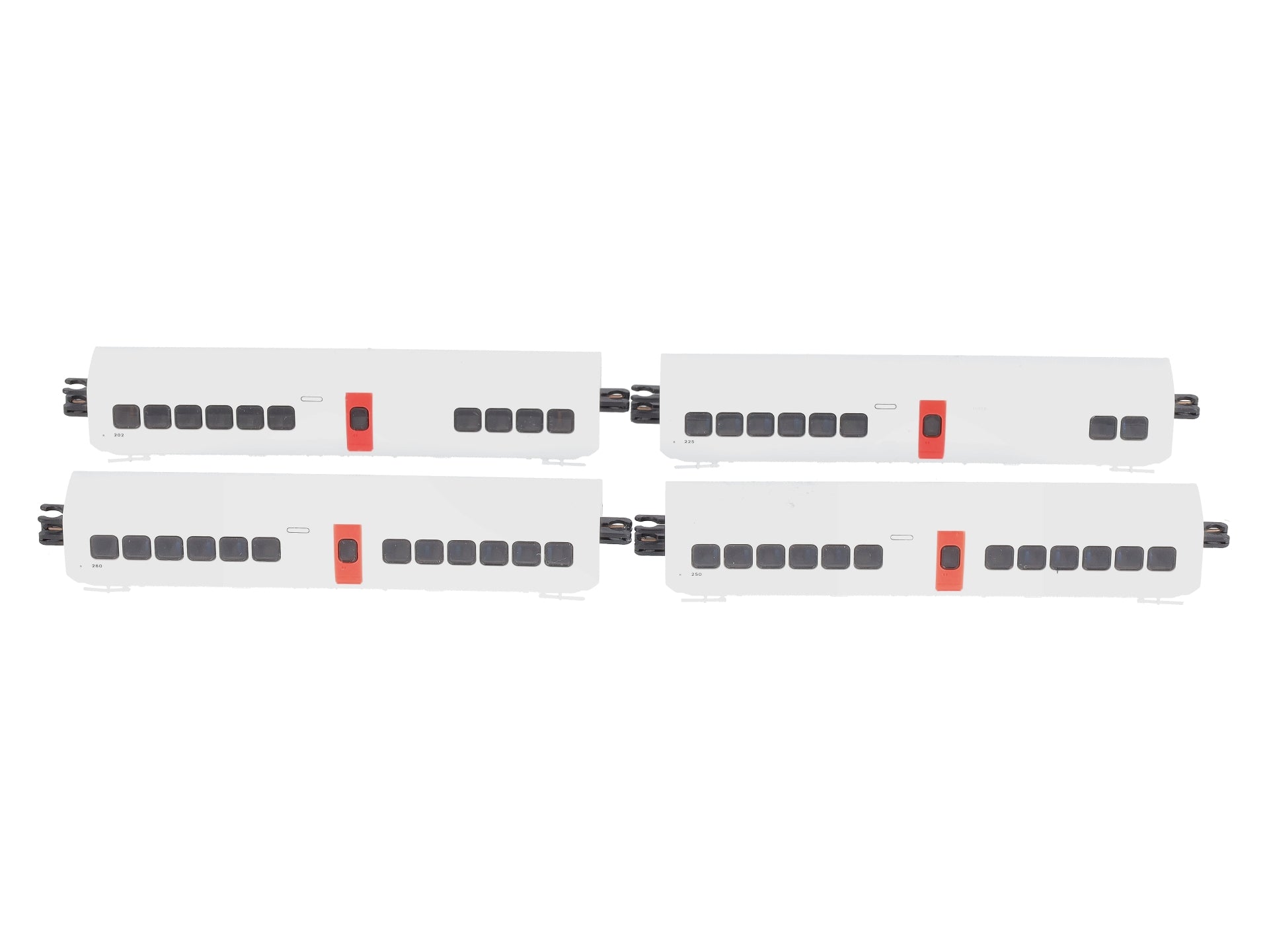 Rapido Trains 520007 Canadian National N Gauge Add-On Cars (Set of 4)