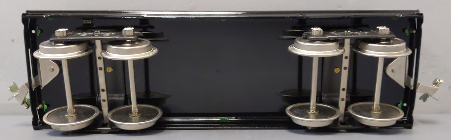 MTH 10-1074 Std Gauge Tinplate Green 212 Gondola w/ Cannisters