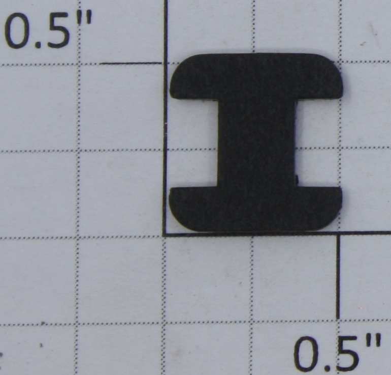 Lionel 200-41 Black Switch Rail Insulator Fits 1121