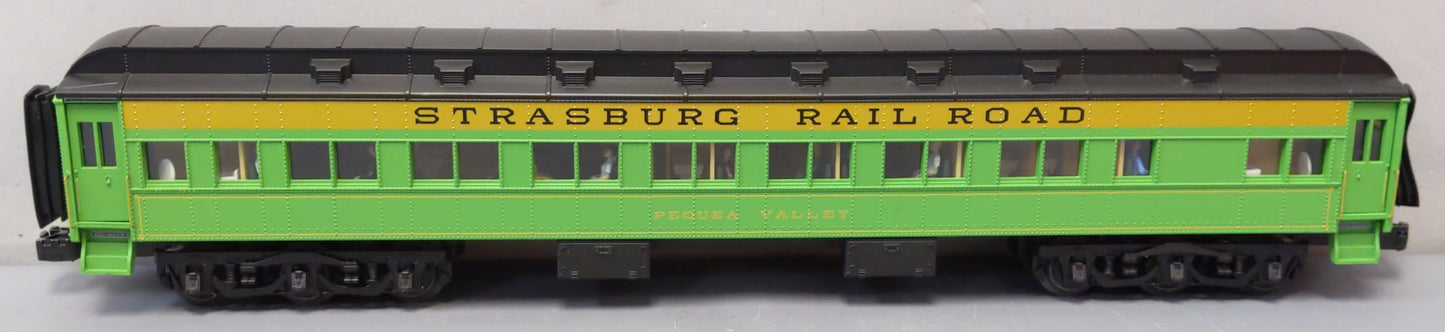 Lionel 2327110 O Strasburg Pequea Valley Green 18" Heavyweight Passenger Car