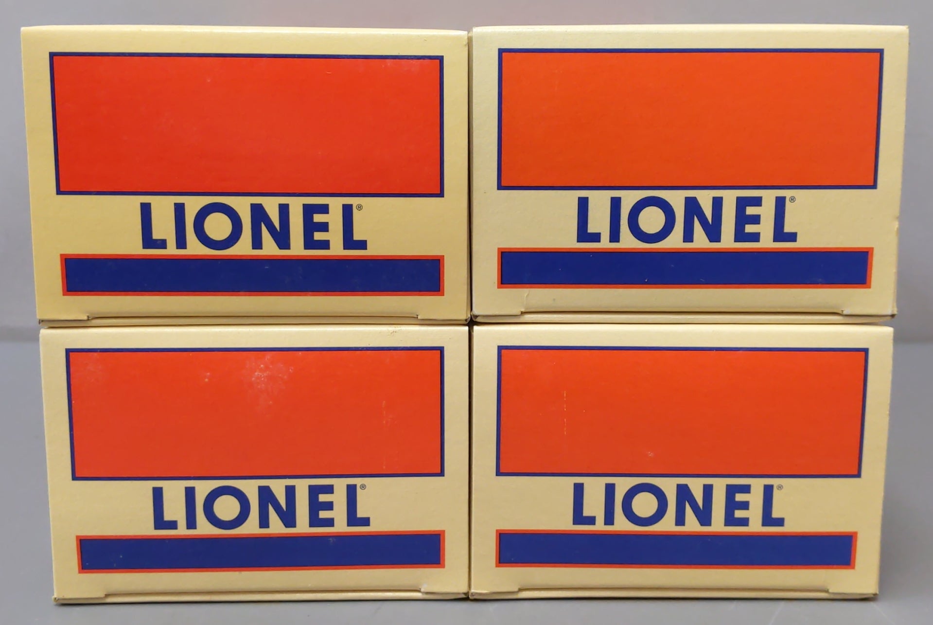 Lionel 6-29220 O Gauge 1997 Centennial Series Hi-Cube Boxcars (Set of 4) LN/Box