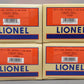 Lionel 6-29220 O Gauge 1997 Centennial Series Hi-Cube Boxcars (Set of 4) EX/Box