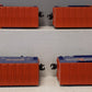 Lionel 6-29220 O Gauge 1997 Centennial Series Hi-Cube Boxcars (Set of 4) EX/Box