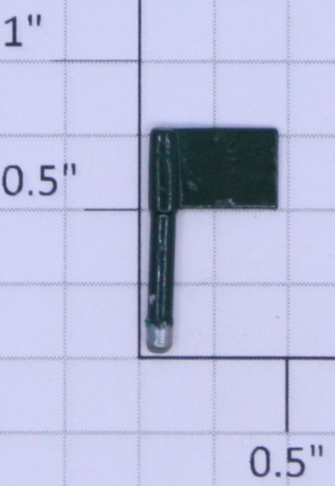Lionel 390-76 Dark Green Flag