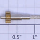 Lionel 18465-65 Gang Car Pinion Shaft with Gear