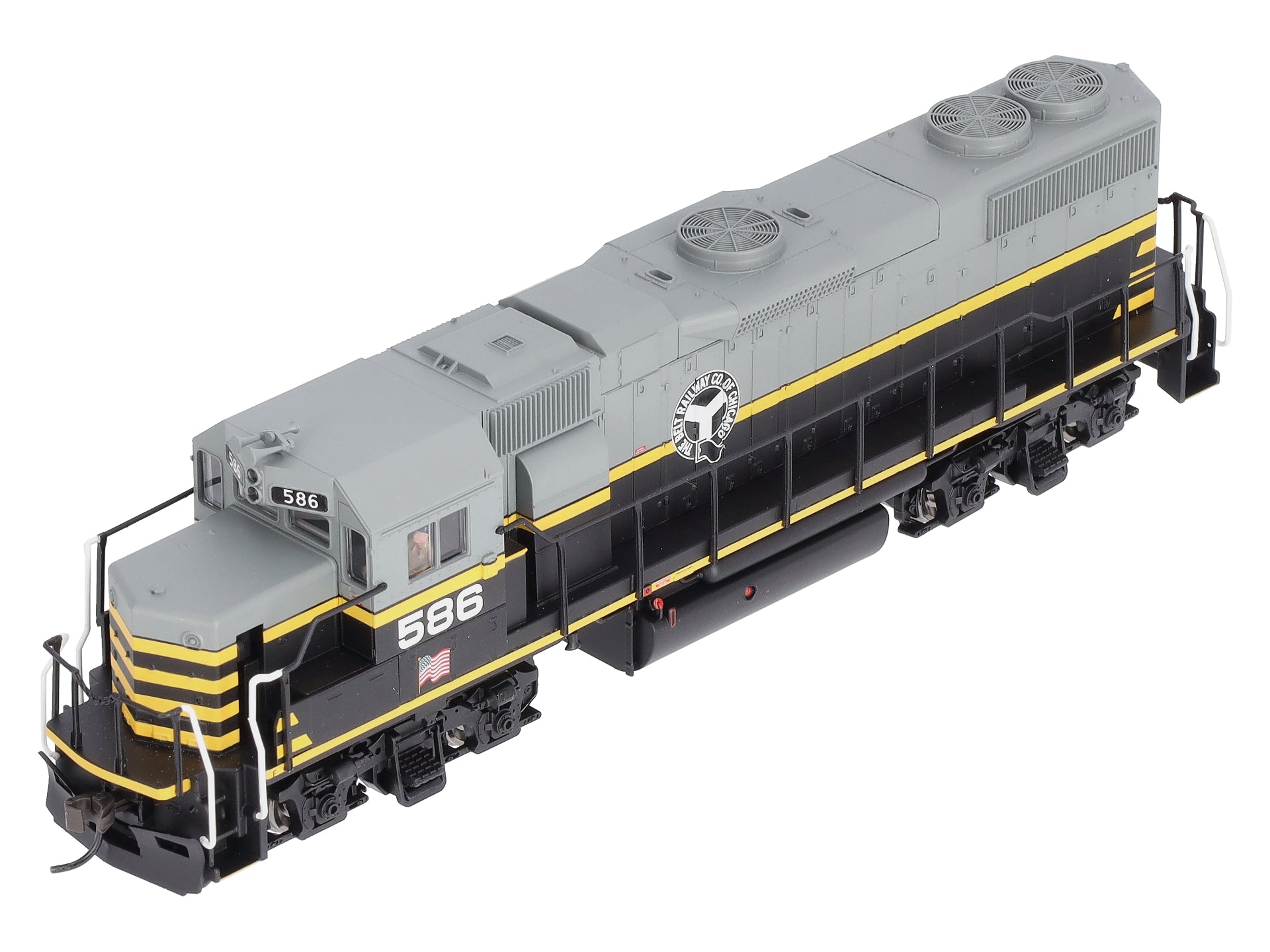 Atlas 10000921 HO Belt Railway of Chicago GP38-2 Diesel Locomotive #586