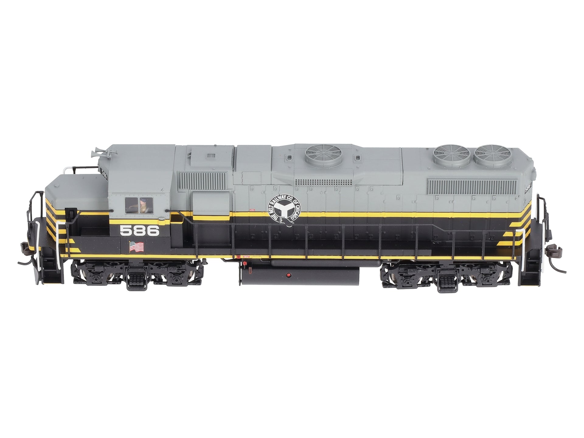 Atlas 10000921 HO Belt Railway of Chicago GP38-2 Diesel Locomotive #586
