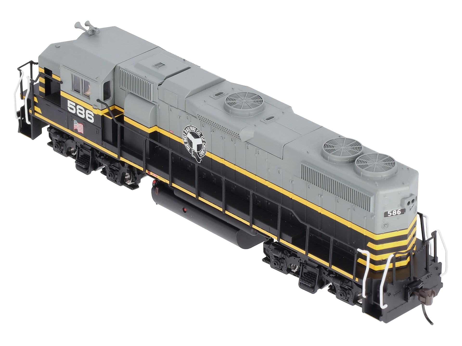 Atlas 10000921 HO Belt Railway of Chicago GP38-2 Diesel Locomotive #586