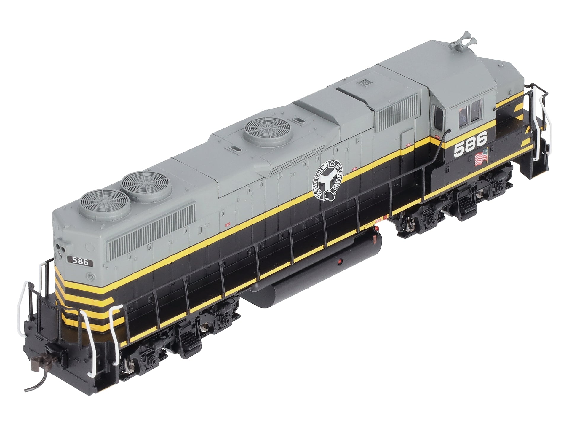 Atlas 10000921 HO Belt Railway of Chicago GP38-2 Diesel Locomotive #586