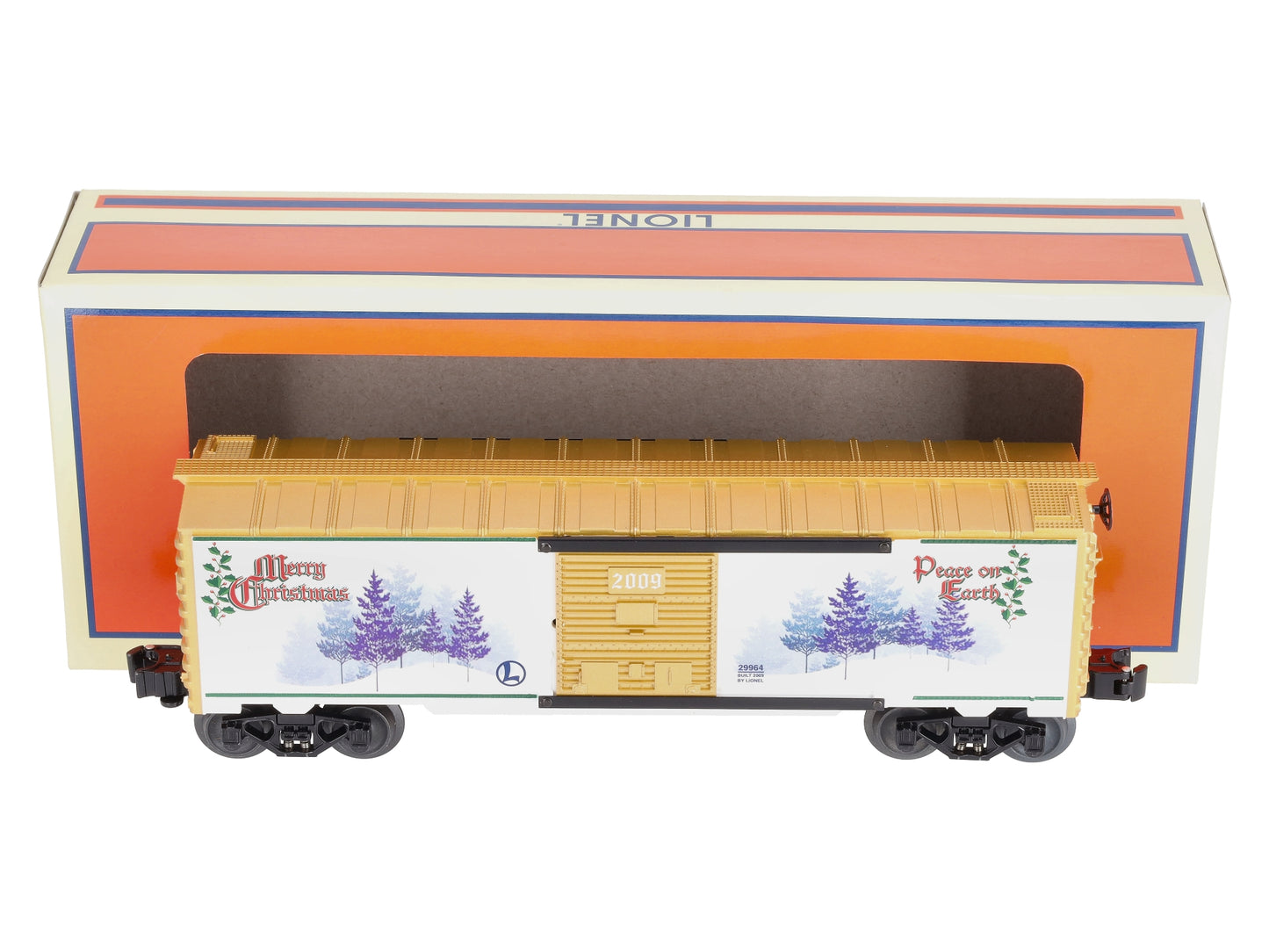Lionel 6-29964 O Employee Christmas Boxcar #2009 LN/Box