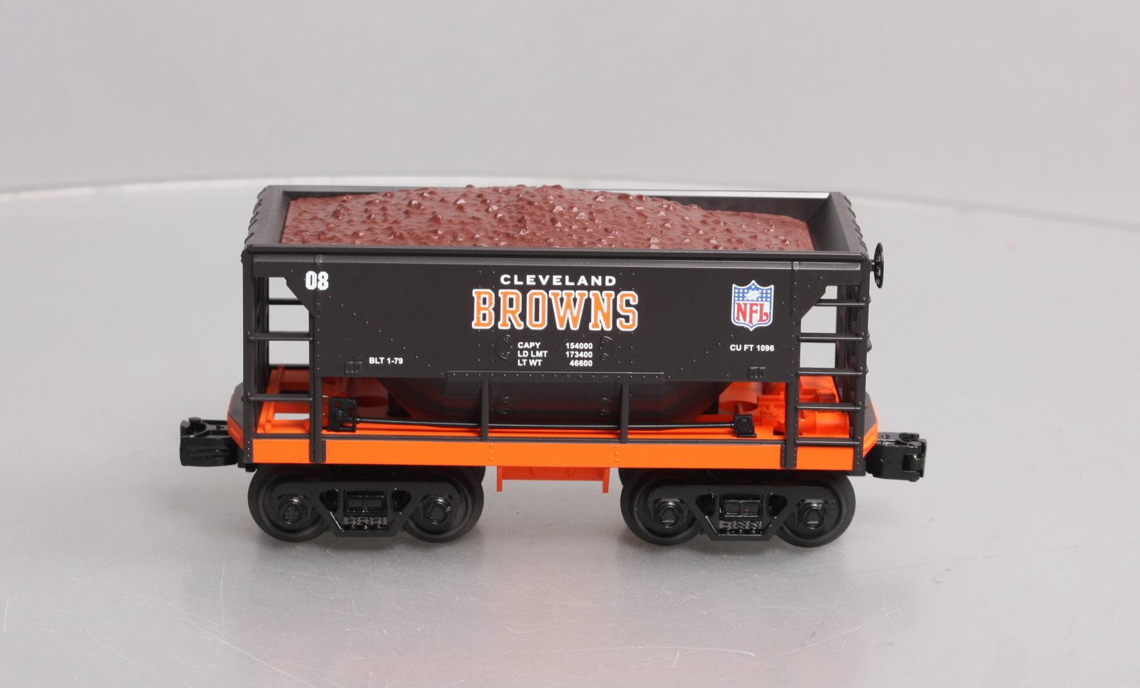 MTH 30-75269 O Cleveland Browns Ore Car w/Ore Car Load
