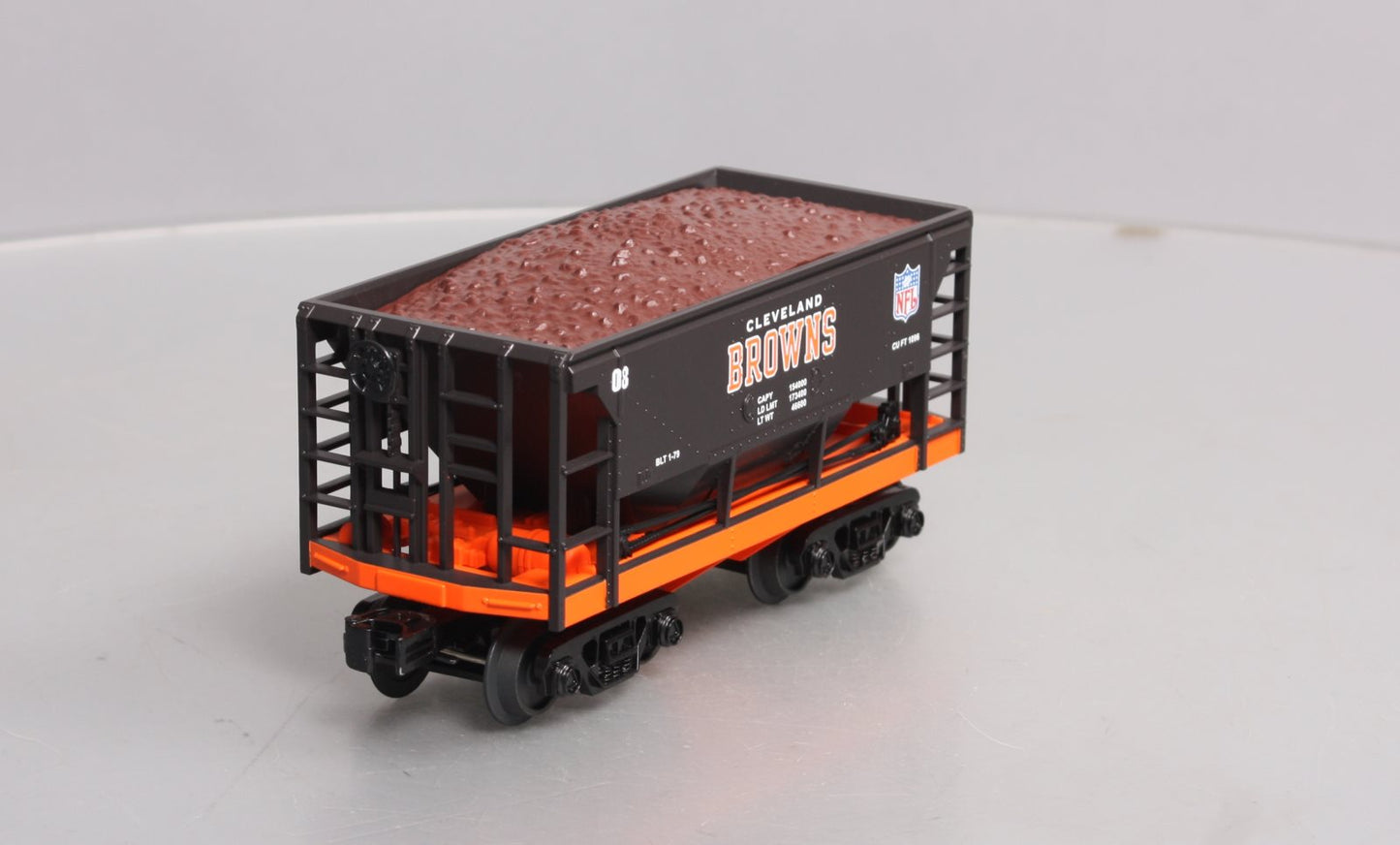 MTH 30-75269 O Cleveland Browns Ore Car w/Ore Car Load