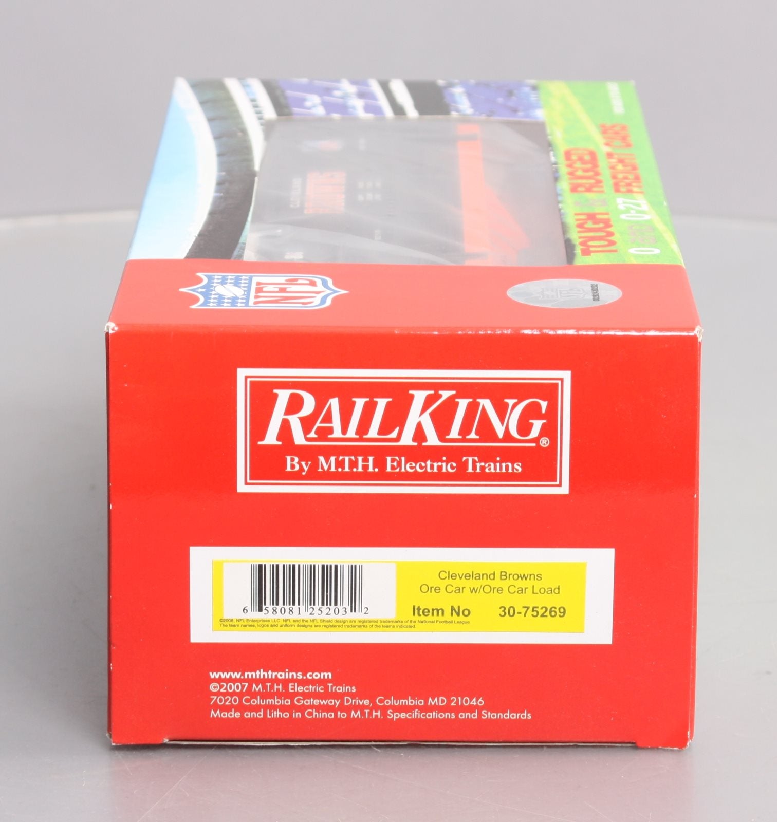MTH 30-75269 O Cleveland Browns Ore Car w/Ore Car Load