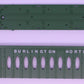 Lionel 39487-3 #870798 Burlington Northern Center I-Beam Flat Car Shell