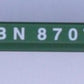 Lionel 39487-3 #870798 Burlington Northern Center I-Beam Flat Car Shell