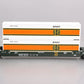 MTH 20-95005 O Gauge BNSF Husky Stack Car w/ Containers #60104 EX/Box