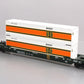MTH 20-95005 O Gauge BNSF Husky Stack Car w/ Containers #60104 EX/Box
