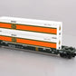 MTH 20-95005 O Gauge BNSF Husky Stack Car w/ Containers #60104 LN/Box