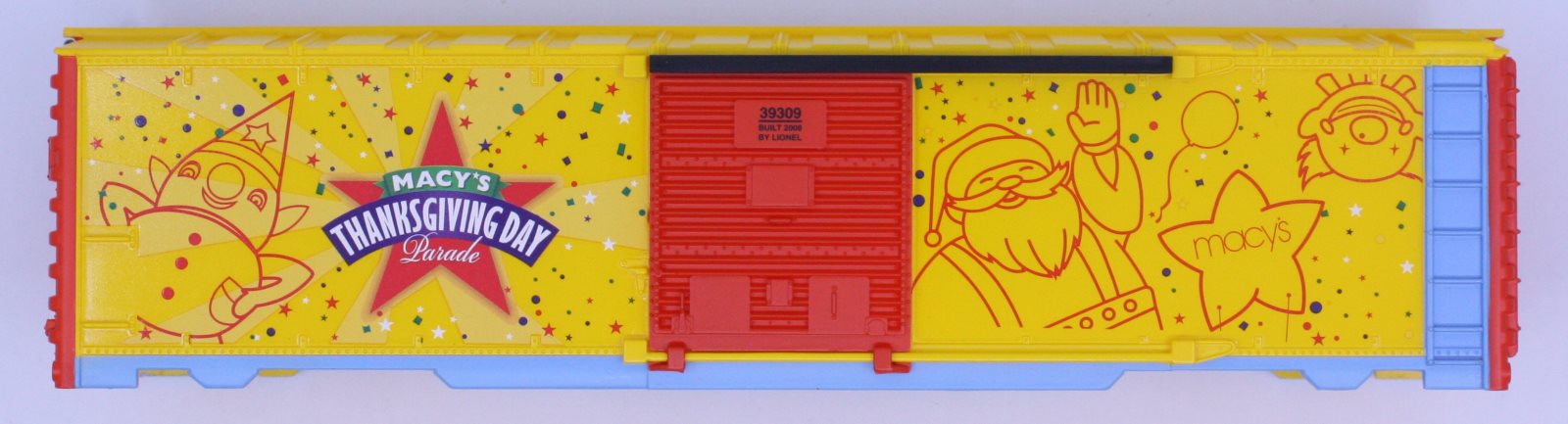 Lionel 39309-2 Macy's 2008 Thanksgiving Day Parade Boxcar Shell