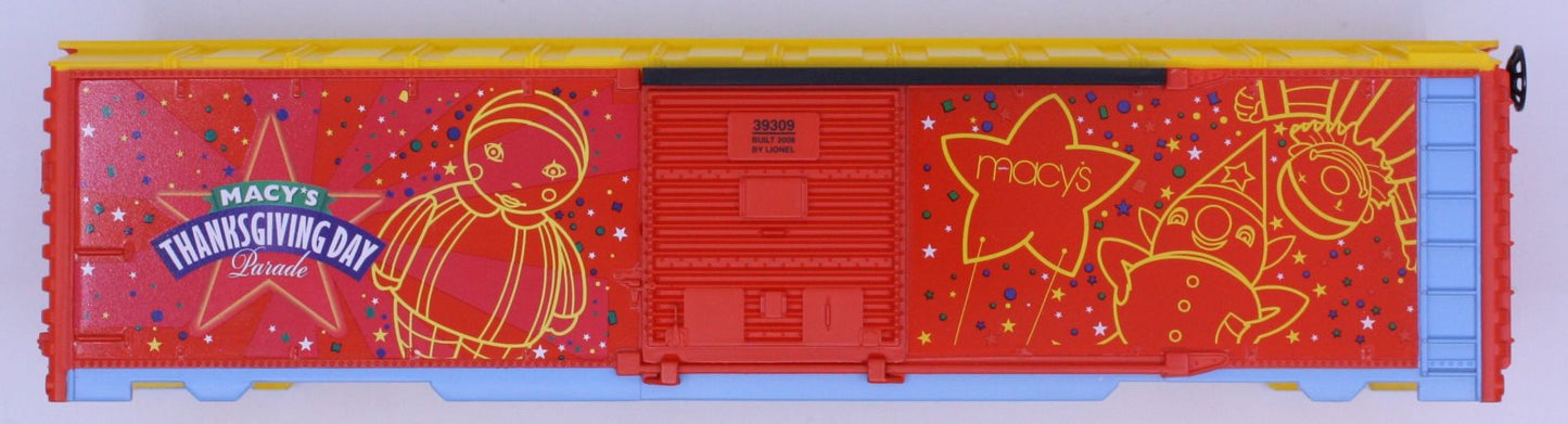 Lionel 39309-2 Macy's 2008 Thanksgiving Day Parade Boxcar Shell