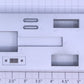 Lionel 25497-17 21" Aluminum Passenger Car Silver Frame Detail