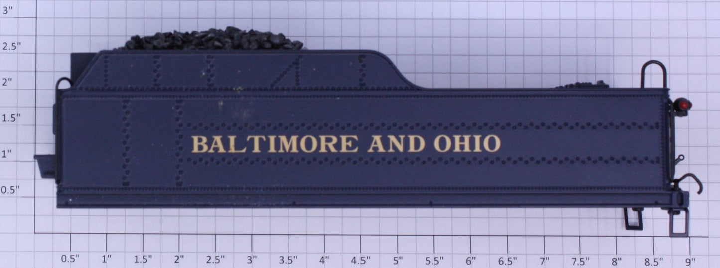 Lionel 21178-T02 K-Line B&O Pacific Tender Shell
